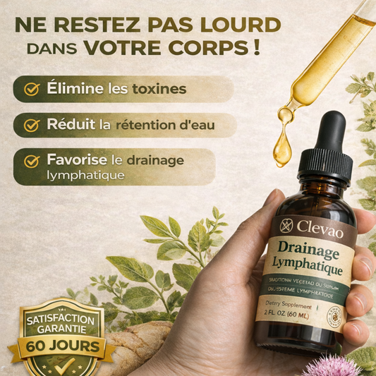 Clevao-Gouttes Drainantes Lymphatiques